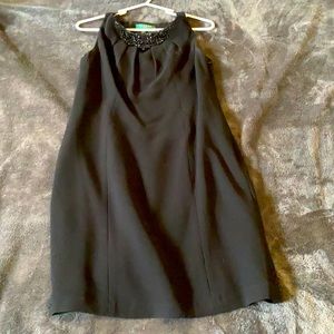 Black elegant dress. With beading. Only worn once.